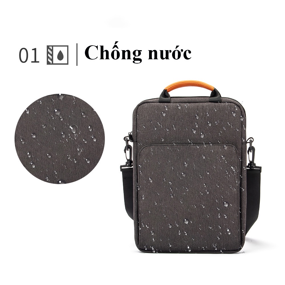 Túi chống sốc Laptop Macbook quai chéo Gọn Nhẹ dành cho máy 13 inch chính hãng Maple Store