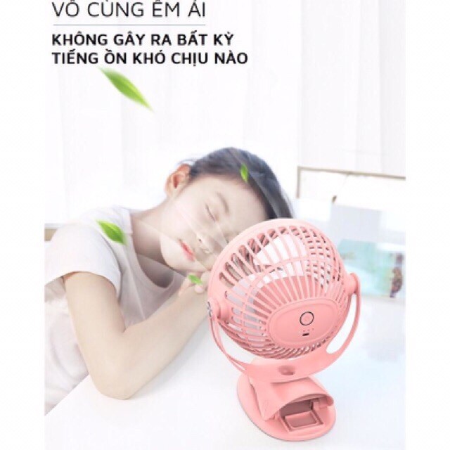 Quạt tích điện dùng liên tục 32 tiếng Y-F04 6400mAh- Hàng chính hãng YOOBAO