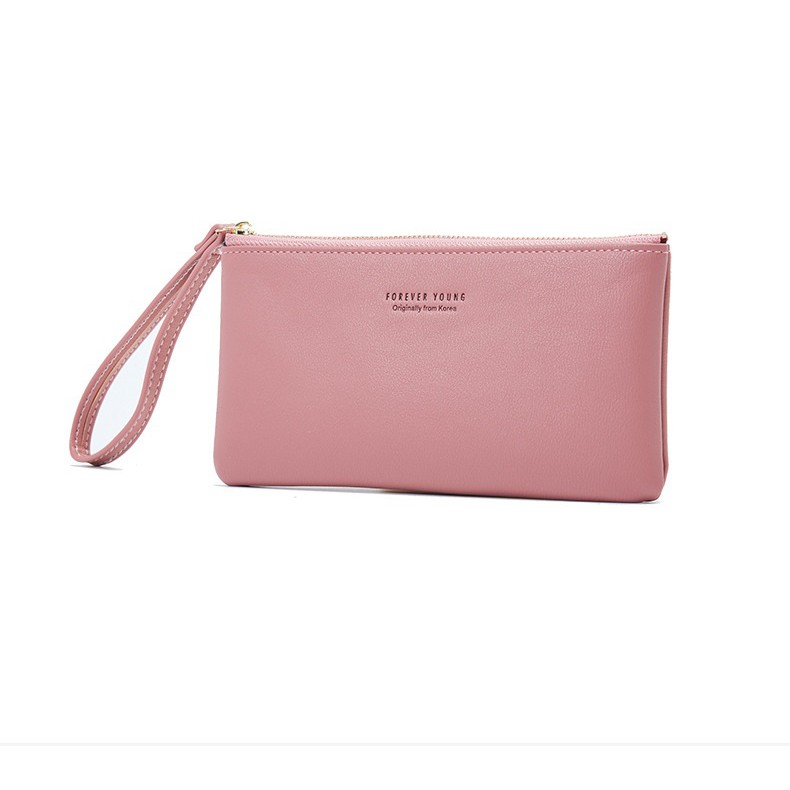 ví Forever Young mẫu dài xinh đựng vừa điện thoại 6,2inch, thẻ ngân hàng, tiền mặt, giấy tờ dễ dàng di chuyển - VI00330 | BigBuy360 - bigbuy360.vn