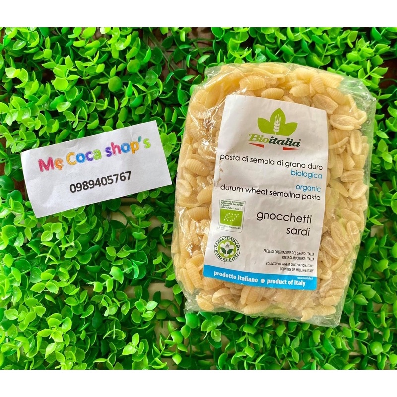 Nui Hình Con Sò Hữu Cơ Bioitalia 500g date 2/2024
