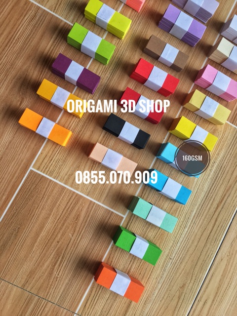 Giấy Ori 3D cắt sẵn