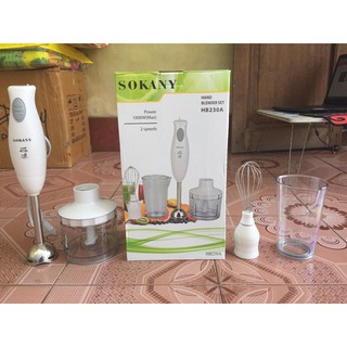 Bộ máy xay đa năng sokany hb230a