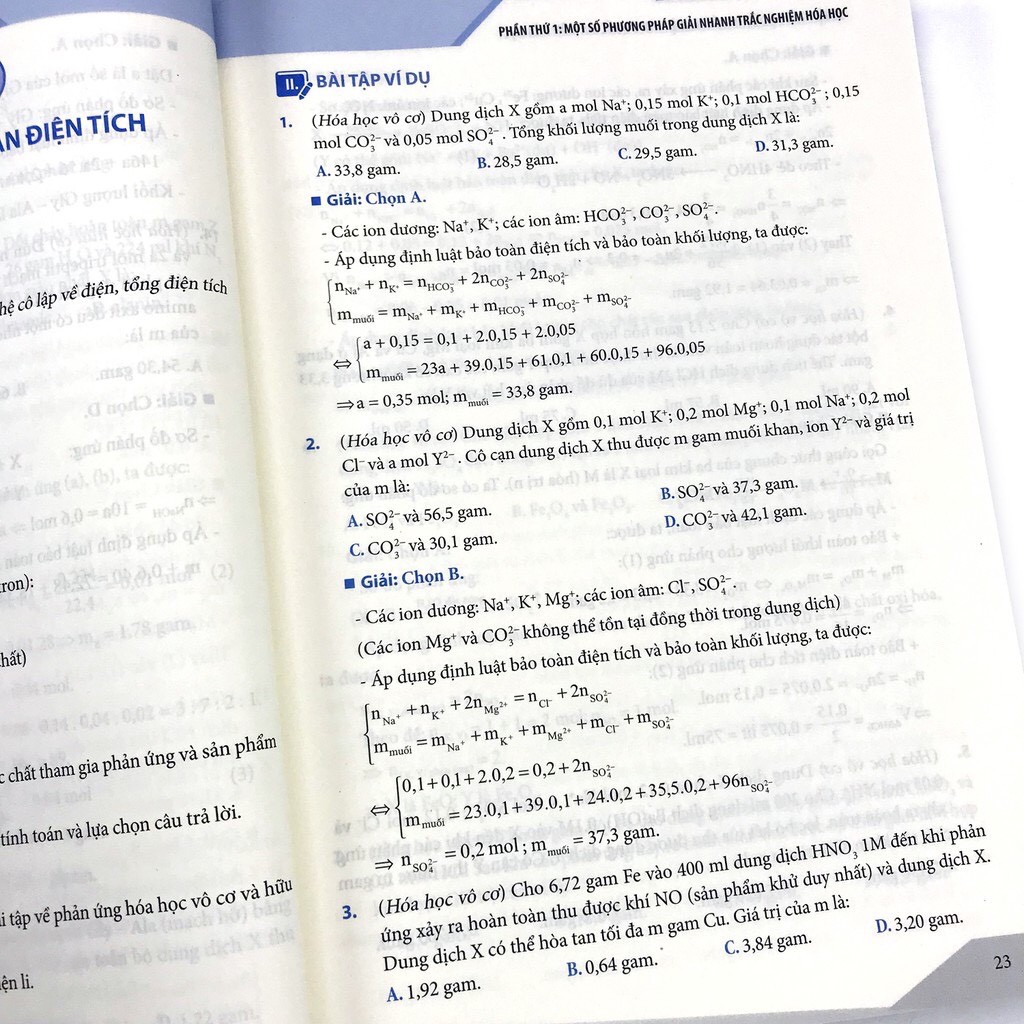 Sách - Luyện giải bộ đề thi trắc nghiệm THPT quốc gia (môn Vật Lí - Hóa Học, lẻ tùy chọn)