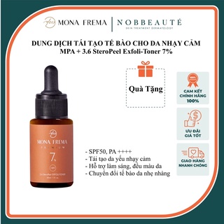 [Hàng Chính Hãng] Tẩy tế bào chết cải thiện sắc tố và lỗ chân lông MPA Exfoli Toner 7% Mona Frema