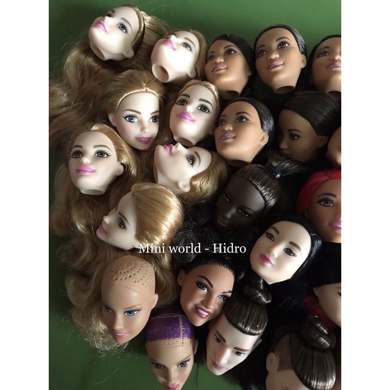 Head búp bê Barbie chính hãng. Đầu búp bê Barbie chính hãng. Mã Head B