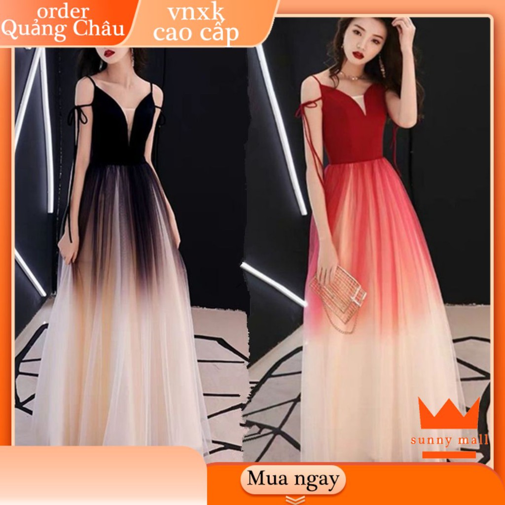 Đầm dự tiệc dạ hội cao cấp bigisize lưới thanh lịch vải cotton giá rẻ đẹp