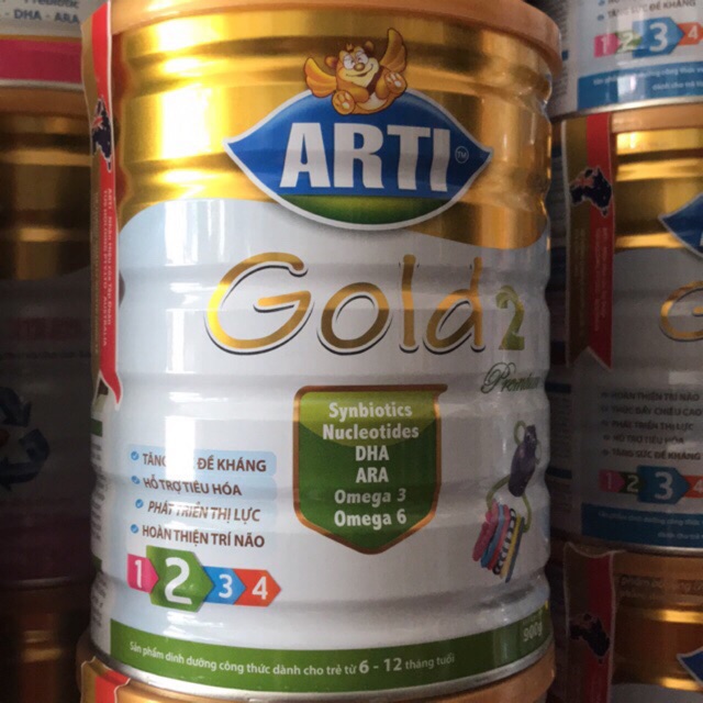 Sữa bột Arti Gold 2 900g,400g