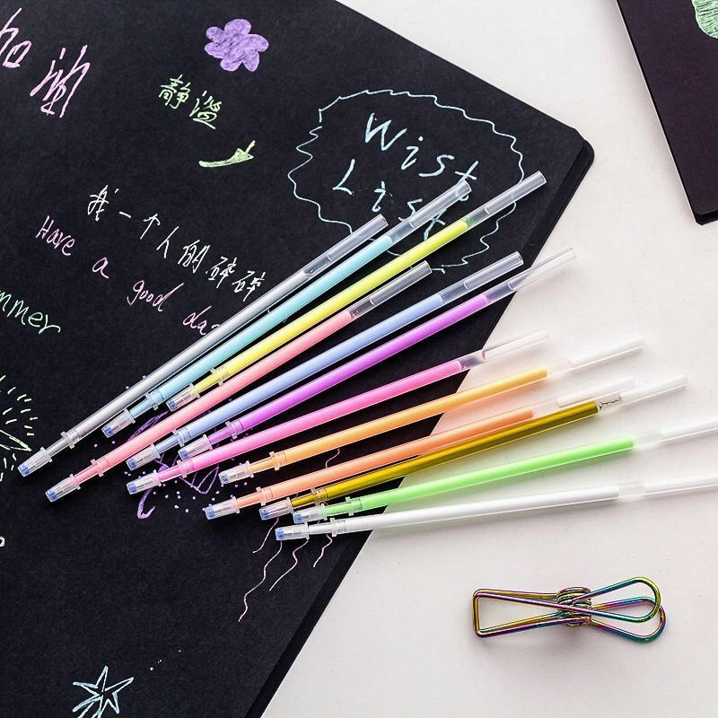 Sét 12 ruột bút 12 màu dùng để thay thế