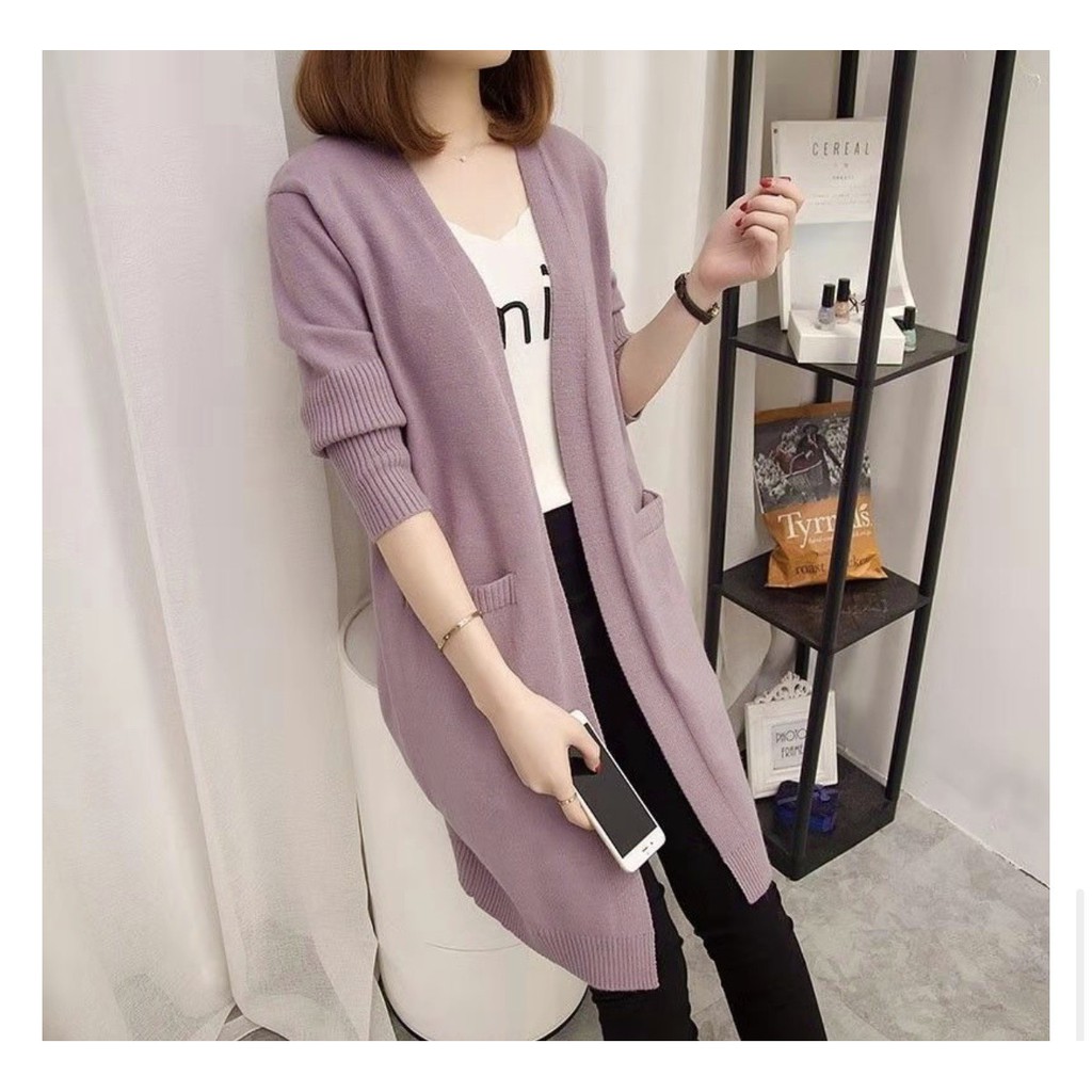 Áo khoác len dáng dài | BigBuy360 - bigbuy360.vn