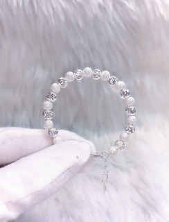 Lắc bi phay bạc cao cấp