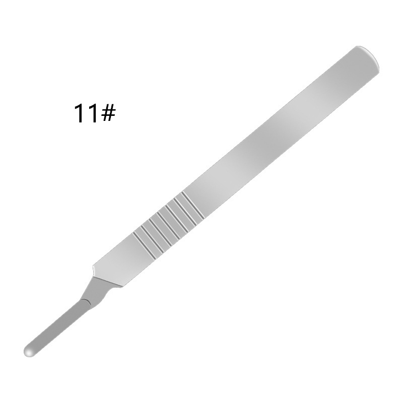 10 Cái 11# 23# Bộ Dao Phẫu Thuật Bằng Thép Carbon + 1 Dao Cắt PCB