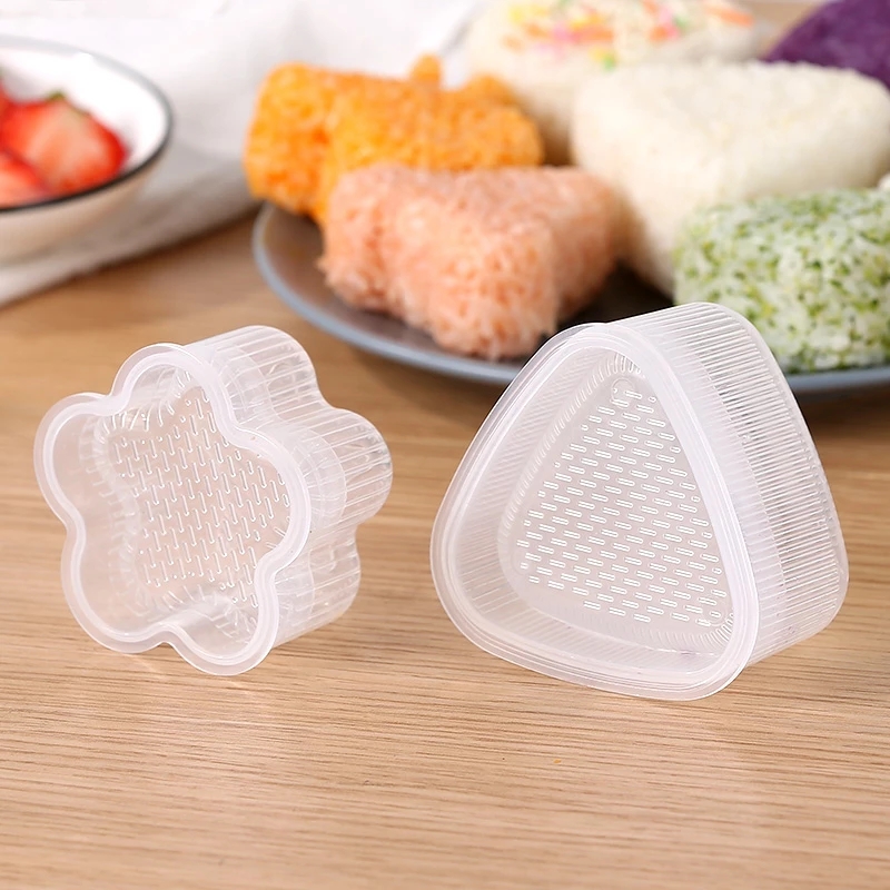 Khuôn làm cơm nắm nhiều kiểu dáng dễ thương