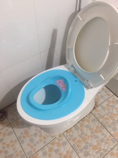 Bệ vệ sinh thu nhỏ cho bé việt nhật