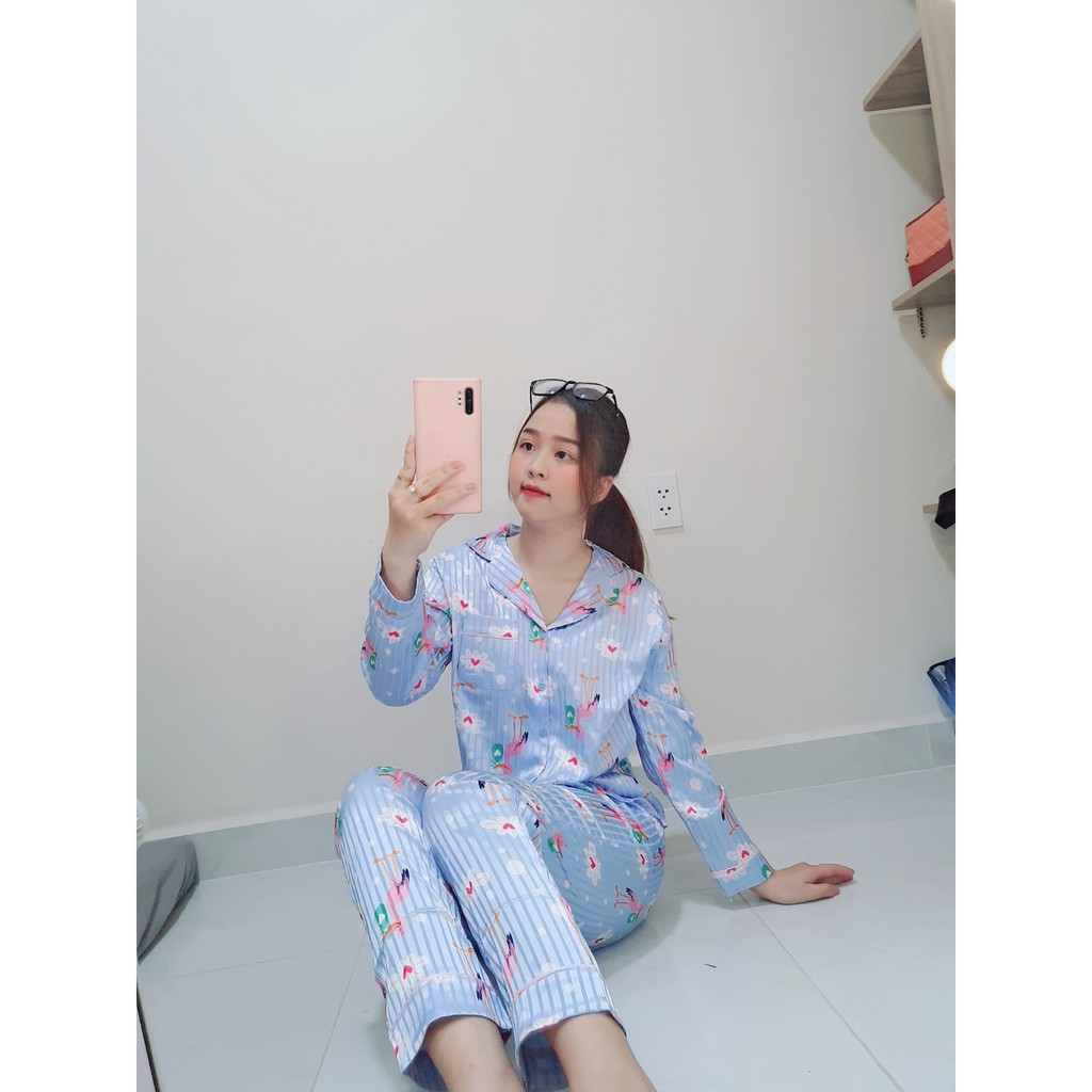 Đồ bộ pijama Gấm cao cấp - TDQD