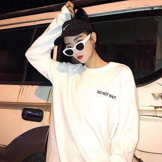 Áo sweater do not wait