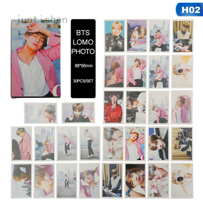 Hộp 30 Ảnh Lomo Card 2017 Bts You Never Walk Alone