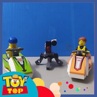 [Bán lẻ] Phụ kiện Lego thuyền Cano hàng real mảnh ghép chữ nổi lego 2nd (hàng trưng bày)
