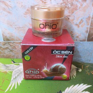 Kem OHIO Ốc sên dưỡng trắng - tái tạo - chống nắng 18g
