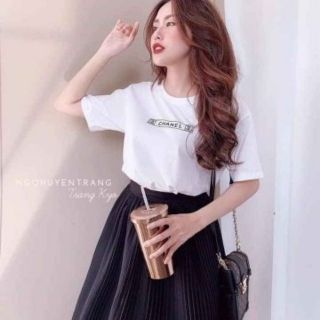 ###Chân Váy xếp ly dáng dài qua đầu gối