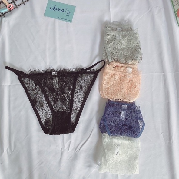 Quần lót ren mi sexy cao cấp nữ, Quần lót ren dây quyến rũ IBRA'S STORE #ib038
