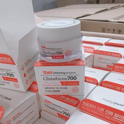 [50g] Kem Dưỡng Trắng Da Angel's Liquid 7Day Whitening Program Glutathione 700 V-Cream (50g)