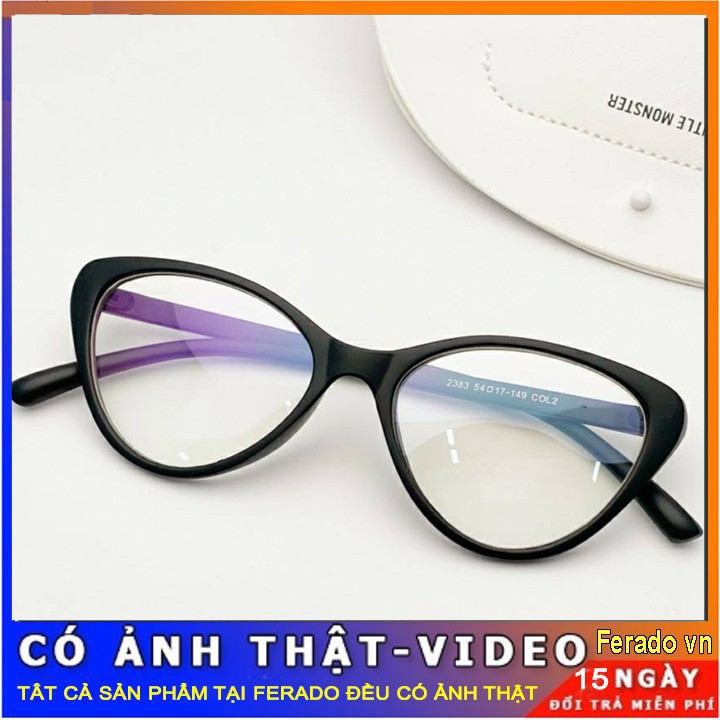 Gọng kính mắt mèo cá tính