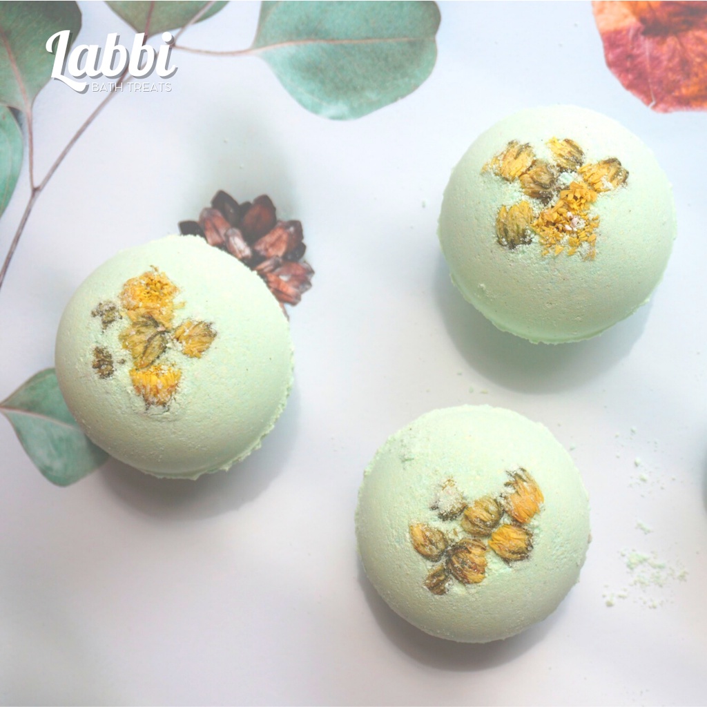 KYOTO [Labbi] Bath bomb / Viên sủi bồn tắm / Bom tắm / Viên thả bồn tắm