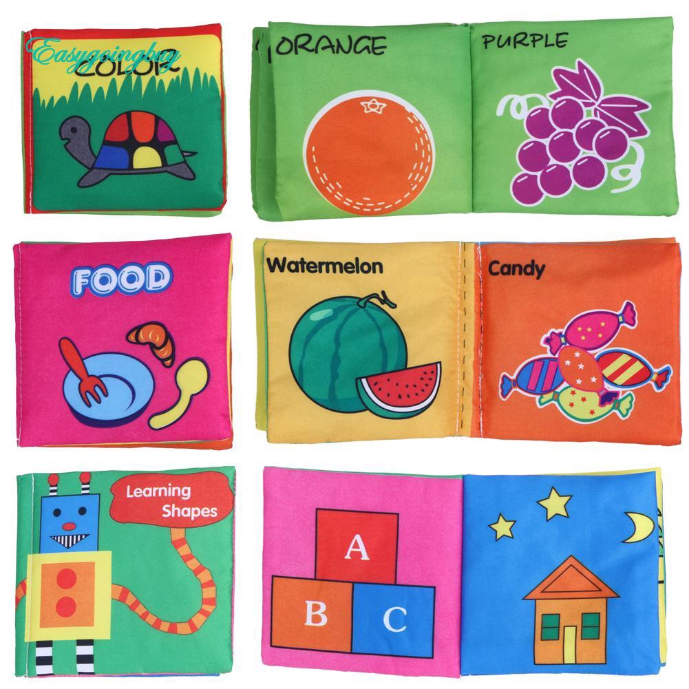 Toy ♡ Baby English Learning Cloth Book Coloring Letter Books Kids Educational Toy