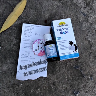 Dha dạng nhỏ giọt - nature’ way kids smart dha drops 20ml