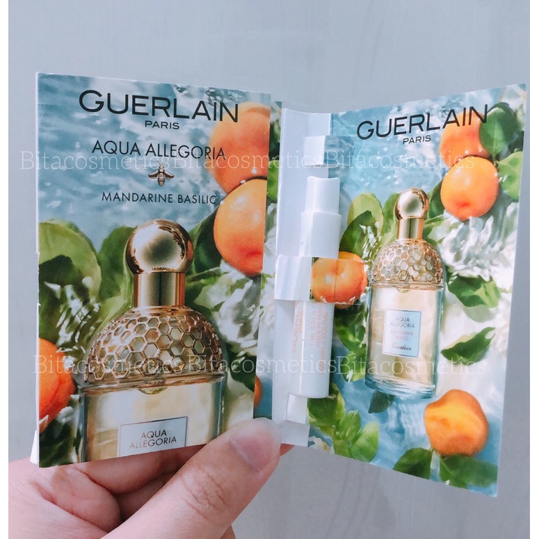 Vial nước hoa Guerlain Aqua Allegoria Mandarine Basilic