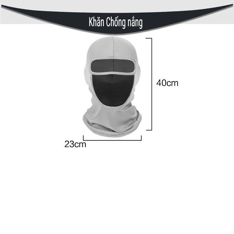 [KPT] Khăn Phượt Trùm Đầu Ninja Điều Hòa ARI Cao Cấp, Chống Nắng Chống Tia Uv Tốt, Đa Năng Tiện Lợi Khi Đi Ngoài Trời
