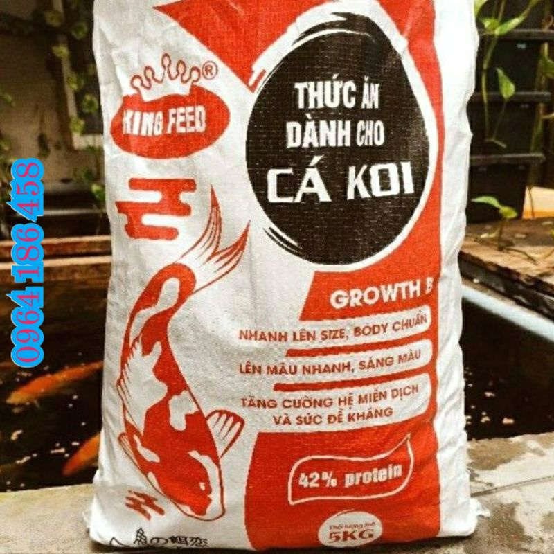 Cám koi King feed 42% đạm