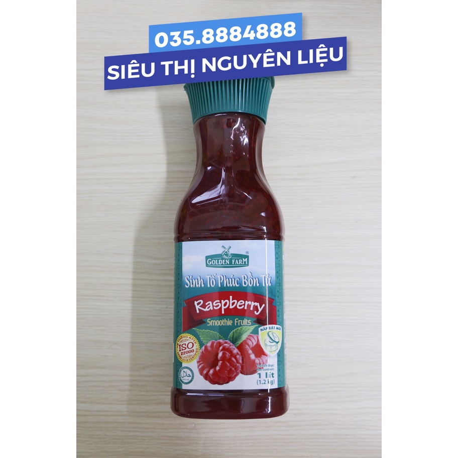 Sinh tố golden Farm Phúc Bồn Tử 1L