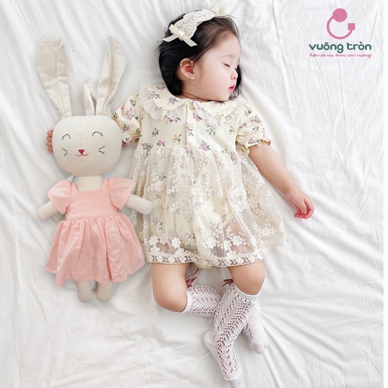 Búp bê vải handmade phong cách Hàn quốc cao cấp Vuông tròn