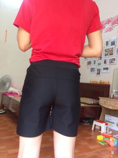 Quần Đùi Nữ Cotton Co Giãn 4 Chiều