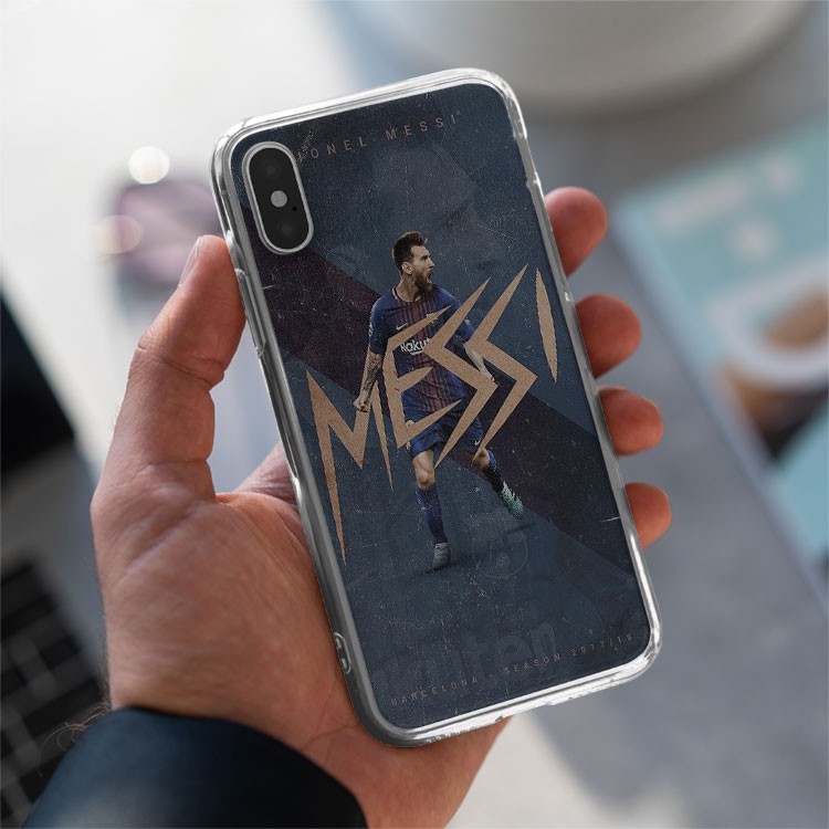 Ốp lưng Messi Season 2017 - 2018 cho Iphone 5 6 7 8 Plus 11 12 Pro Max X Xr BAR20210024