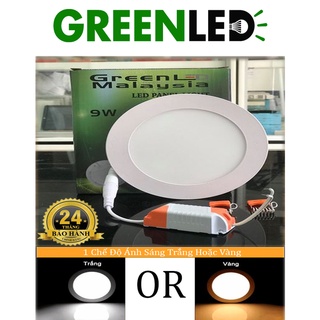 Đèn âm trần 9W - Hãng Greenled bảo hành 24 tháng