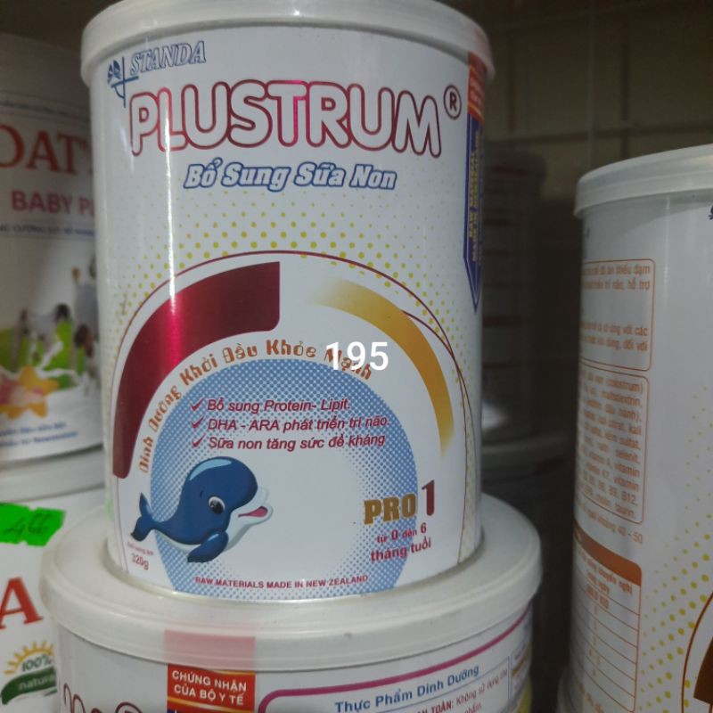 sữa non plustrum 400g 900g đủ số