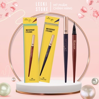 (Mẫu mới) Bút Kẻ Mắt Nước Chống Trôi Vacosi Natural Studio Waterproof Eyeliner