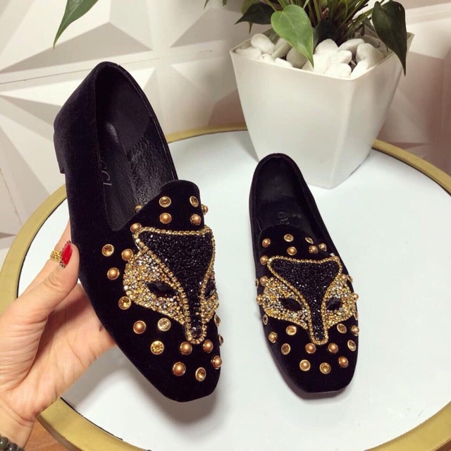 Giày moka hồ li đá cc fullbox