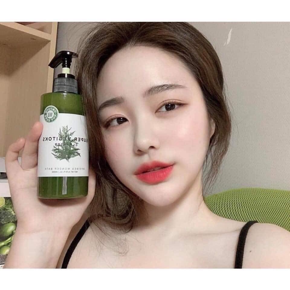 Sữa rửa mặt rau củ thải độc Wonder Bath Super Vegitoks Cleanser