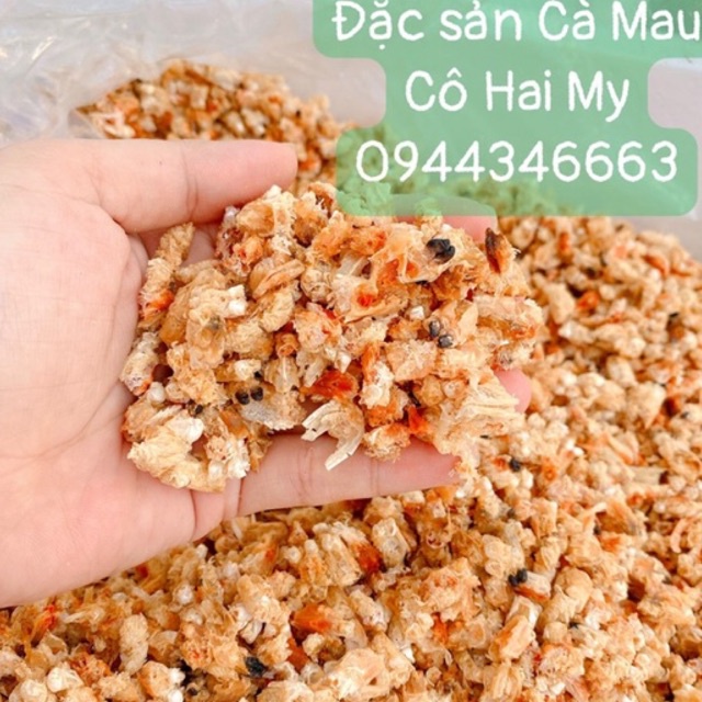 1kg đầu tôm khô thịt CMau nấu sup, nấu canh siêu ngọt nước y hình