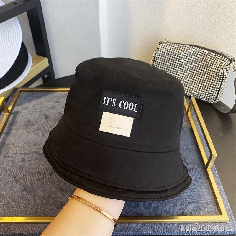 ☜┇Han Huohuo has the same style of basin hat, which is easy to wear. It very ‘upper’, double-edged logo fisherman’s hat available in four colors