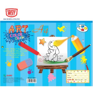 Vở Vẽ Klong A4 MS 702N
