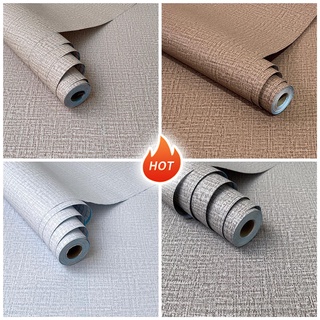 Decal giấy dán tường màu xám đậm bề mặt nhám khổ 45cm keo sẵn