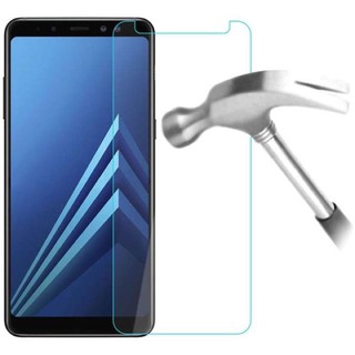 Kính cường lực 2.5D Sam Sung A8 Plus/A8+ trong suốt mài cạnh tặng kèm giấy lau