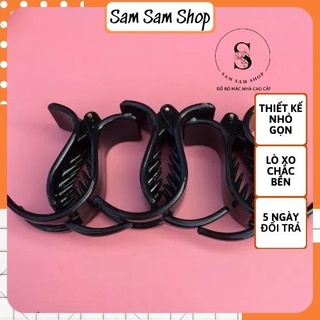 Kẹp tóc 3 càng cua nhựa ABS giao màu ngẫu nhiên cho khách - Sam Sam Shop