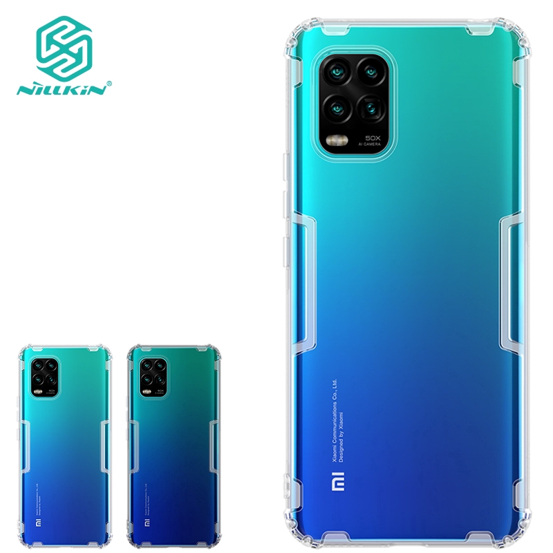 Ốp điện thoại NILLKIN bằng silicone mềm trong suốt cho Xiaomi Mi 10 Lite / Mi 10 Youth 5G