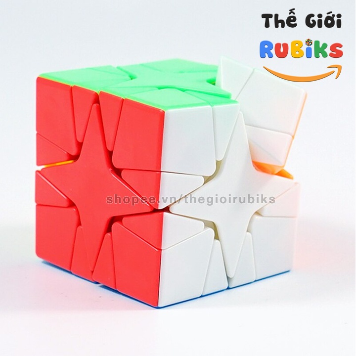 Rubik MoYu MeiLong Polaris Skewb Rubic Biến Thể 6 Mặt