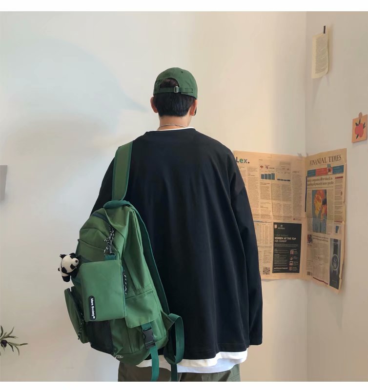 Áo Thun Tay Dài Giả Hai Lớp Phong Cách Hàn Quốc 5 Màu Lựa Chọn Cho Nam | BigBuy360 - bigbuy360.vn